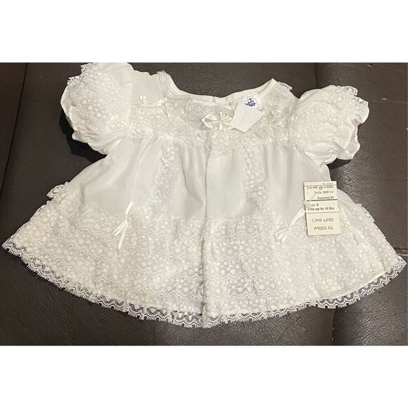 Mayfair Other - Mayfair Vintage White Baby Baptism Dress Newborn New